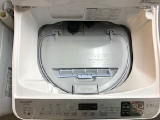 ☆中古 激安！！ Sharp シャープ　乾燥機付き洗濯機　5.5ｋｇ　　2020年製　￥27,800！！