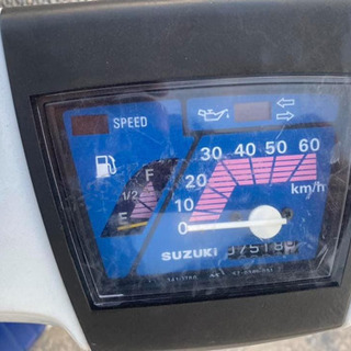 スズキ スーパーモレ 激安原付！ かご、リアボックス付き！ 足に