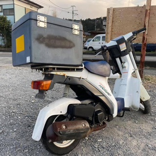 スズキ スーパーモレ 激安原付！ かご、リアボックス付き！ 足に