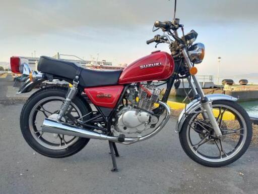 スズキGN125H タイヤ前後新品