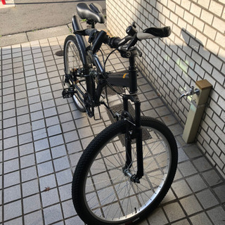 中古　折り畳み自転車　26インチ