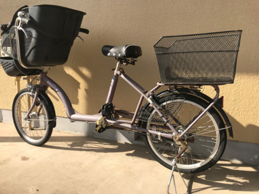 子供乗せ自転車2人乗り用