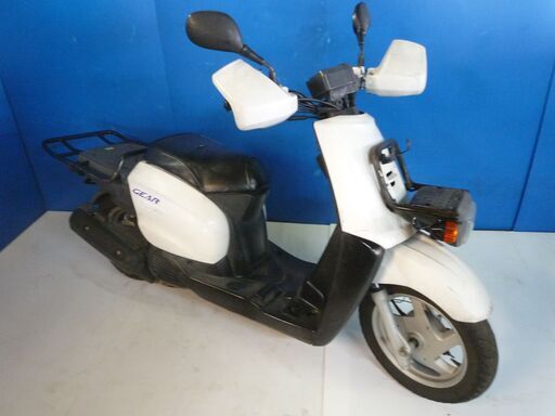 YAMAHA ギア-2 白 格安提供車 要整備 部品取り車 格安配送キャンペーン エンジン始動確認済み 期間限定 諸経費０円 激安 横浜 都筑 宮前