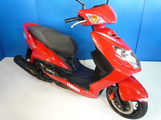 YAMAHA シグナス125X-2 赤 格安配送キャンペーン 期間限定 諸経費０円 始動確認済み 自賠責加入で乗れます 即納車有り 激安 横浜 都筑