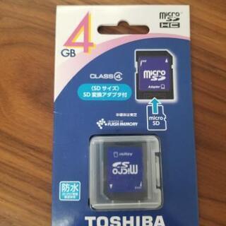 【再出品！】未使用！TOSHIBA SD変換アダプタ　100円