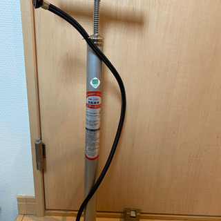 自転車　空気入れ付き（エアーポンプ）