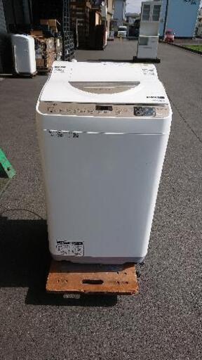 洗濯機 5.5kg シャープ ES-T5CBK
