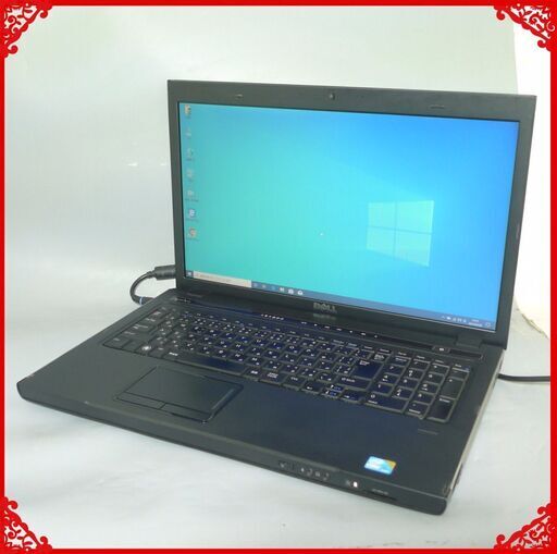 送料無料 希少品 1台限定 ノートパソコン 中古良品 17.3型 DELL VOSTRO 3700 Core i5 4GB 640GB DVDRW 無線 カメラ Windows10 LibreOffice
