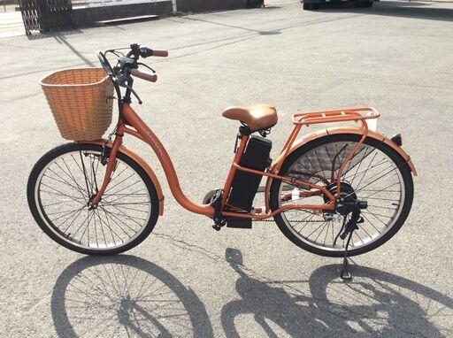 JA-BR③　訳有　Santasan　電動アシスト自転車　207　ブラウン
