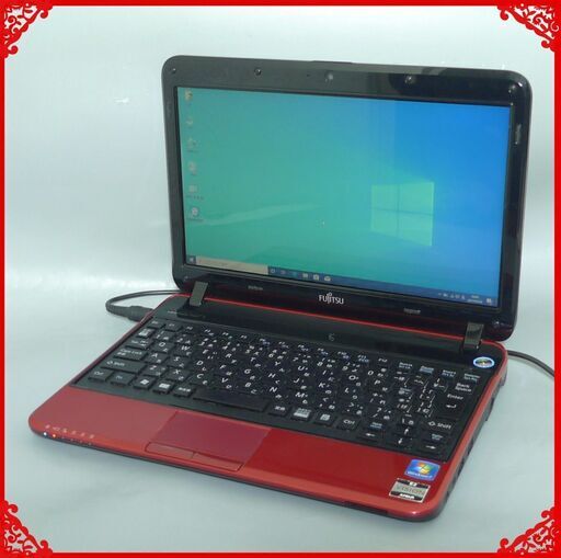送料無料 軽量モバイル 1台限定 ノートパソコン 中古良品 11.6型 富士通 PH50/E AMD 4GB 320GB 無線LAN カメラ Bluetooth Windows10 Office