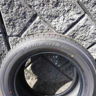 【タイヤのみ】新車外し、ヨコハマ ブルーアースE51A 225/60 R17  4本(新品同様)