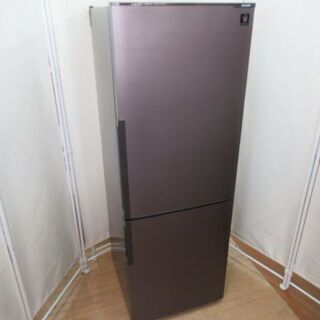 JAKN2113/冷蔵庫/大型/2ドア/右開き/ブラウン/プラズ...