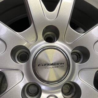 スタッドレスタイヤ　ＥＵＲＯＢＡＨＮ16インチ　ＰＣＤ114.3　５Ｈ　2013年製タイヤ　溝６分弱