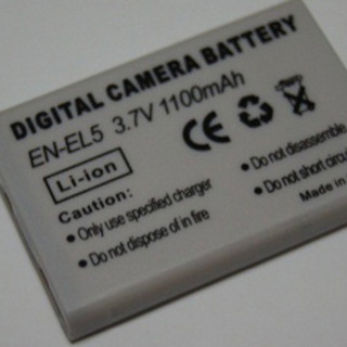 NIKON EN-EL5対応互換大容量バッテリー Coolpix...