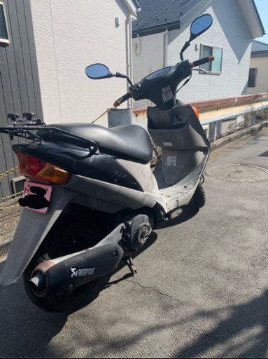 v125  タイヤ山あり！サーフキャリア付き！自賠責令和4年2月まで！