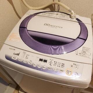 3月末の受け取りの場合【無料】洗濯機 東芝 AW-KS7D2