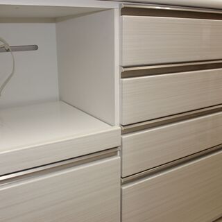 美品！ニトリ 食器棚（ポスティア 120）★大幅値下げ★大田区、品川区 配送・設置無料★引取歓迎