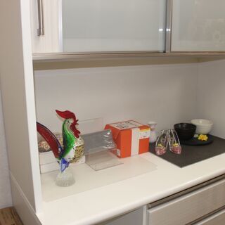 美品！ニトリ 食器棚（ポスティア 120）★大幅値下げ★大田区、品川区 配送・設置無料★引取歓迎