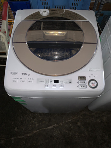 洗濯機　シャープ　ES-SH7C 美品