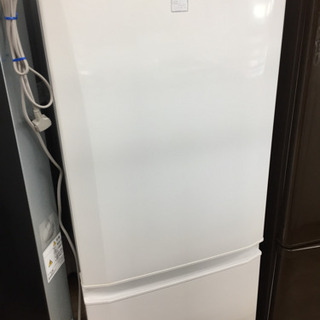 MITSUBISHI（ミツビシ）の2ドア冷蔵庫2019年製（MR-P15ED-KW）です。【トレファク東大阪店】