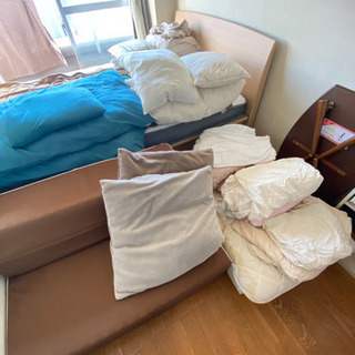 寝具一式　布団　カバー　枕　ニトリのマットレス
