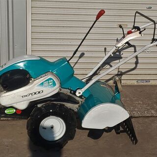 鹿児島発 クボタ6.2馬力 ガソリンエンジンミニ耕うん機 TR700