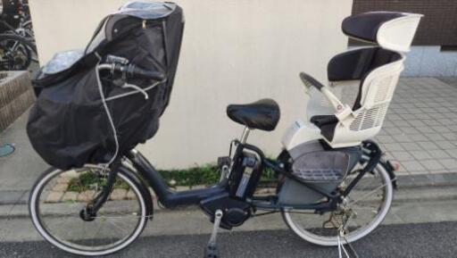 【引渡し者決定】ブリヂストン　子乗せ電動自転車　バッテリー新品8.9ah