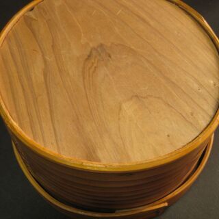 曲げわっぱ　おひつ　お櫃　約2合用(?)　新品未使用品
