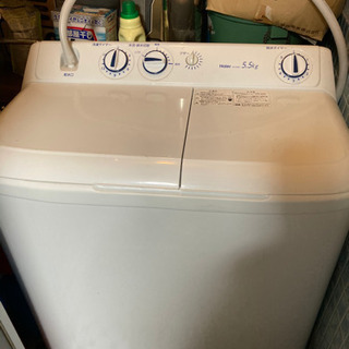 洗濯機　2層式　5.５kg