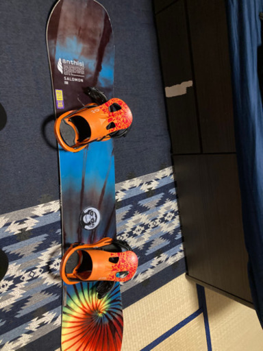 スノーボード、バイン、ケース付き SABRINA サブリナ スノーボード