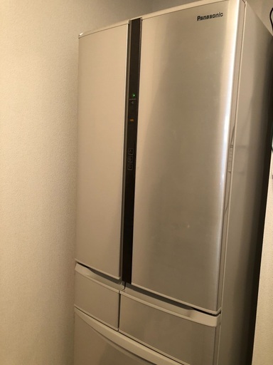 冷蔵庫　パナソニック　NR-F412V-N 冷蔵庫 Vタイプ  シルバー