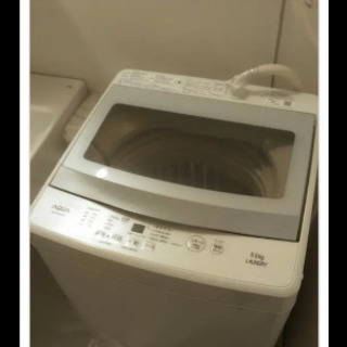 取り付け京都市内配送無料❗綺麗なアクア5㌔洗濯機2018年製❗　 