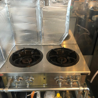 業務用　ガスコンロ　マルゼン　都市ガス