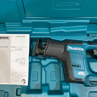 マキタ レシプロソー充電式18V JR188DZK ケース付　新品未使用品！