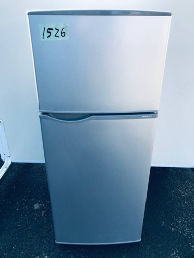 1526番 シャープ✨ノンフロン冷凍冷蔵庫✨SJ-H12Y-S‼️