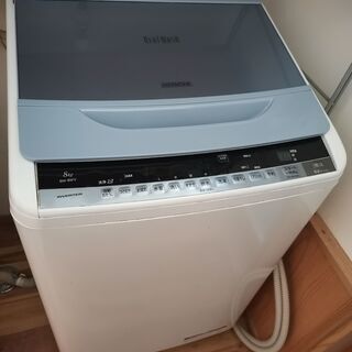 HITACHI洗濯機　8kg　ビートウォッシュ