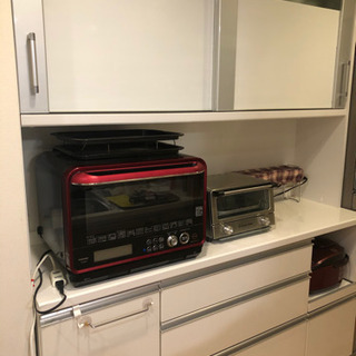 受け渡し決定)ニトリ キッチンボード(マインド160KB WH)