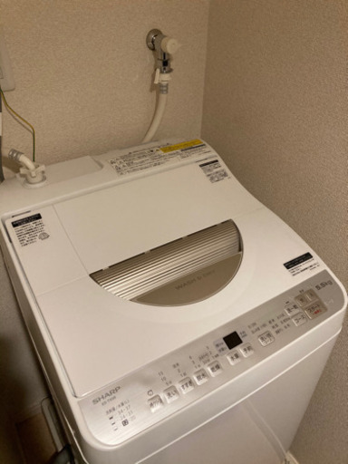 Sharp 洗濯乾燥機 ES-TX5B-N - 洗濯機 