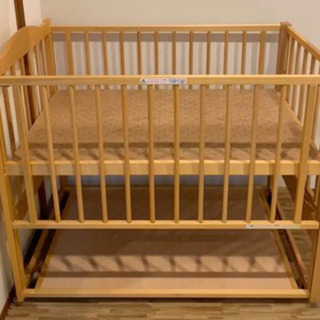 ベビーベッド 石崎家具 ツースライド ハイタイプ