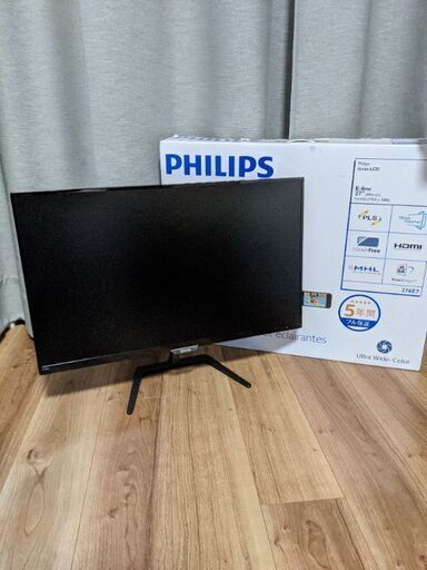 Philips モニター 27インチ IPSパネル