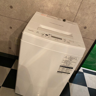 【美品】東芝 TOSHIBA 洗濯機 2019年製 4.5kg ...