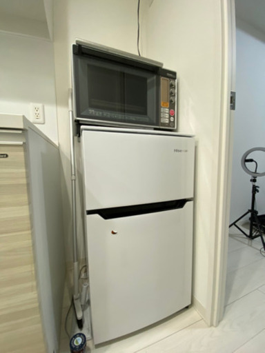 【3月14日まで】ほぼ新品の冷蔵庫、電子レンジ、洗濯機