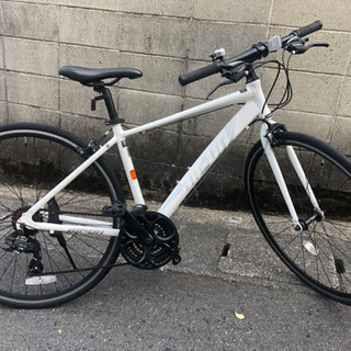 ジモティ来店特価!!　クロスバイク　アサヒサイクル　ROOTS　SR700S　ホワイト　　J-1070 ジモティ来店特価!! クロスバイク アサヒサイクル ROOTS SR700S
