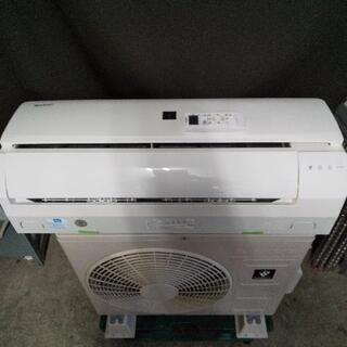 佐賀中古エアコン、シャープ2017年2.2KW124番