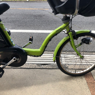 電動アシスト自転車　2人子供乗せ　13.2Ah パナソニックギュット