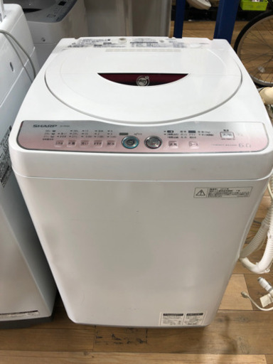 SHARP   6kg   2012年製　全自動　洗濯機　お買得‼︎   一人暮らし　応援価格‼︎   人気商品