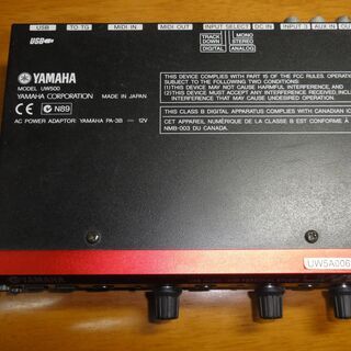 ③YAMAHA USB AUDIO/MIDI PERSONAL ...