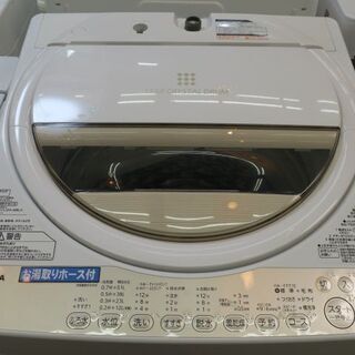 TOSHIBA 2016年製 AW-6G3 全自動洗濯機 6､0kg