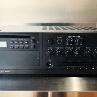 UNI-PLEX BX-30DA アンプリファイアと4つの天井取り付けスピーカーセット