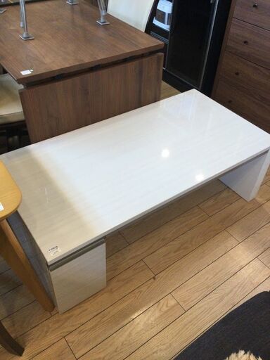 ｼｷﾞﾔﾏ家具 ｾﾝﾀｰﾃｰﾌﾞﾙ ﾎﾜｲﾄ 【ﾄﾚﾌｧｸ桶川店】 7293円